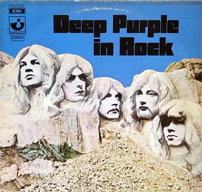 DEEP PURPLE - In Rock (Italy) album front cover vinyl record